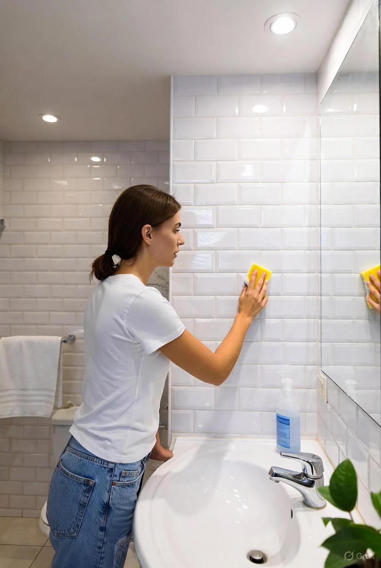 Bathroom cleaning